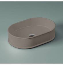 Artceram Atelier Раковина 60х40 см, без отв., настольная, без перелива, цвет: tortora. ATL002 40 00
