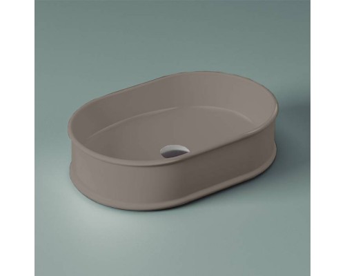 Artceram Atelier Раковина 60х40 см, без отв., настольная, без перелива, цвет: tortora. ATL002 40 00 Artceram Atelier Раковина 60х40 см, без отв., настольная, без перелива, цвет: tortora. ATL002 40 00