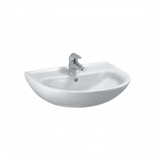 Laufen Pro Раковина 60х48х16,5 см, подвесная, с 1 отв., по центу, c переливом, цвет: белый. 8.1095.2.000.104.1