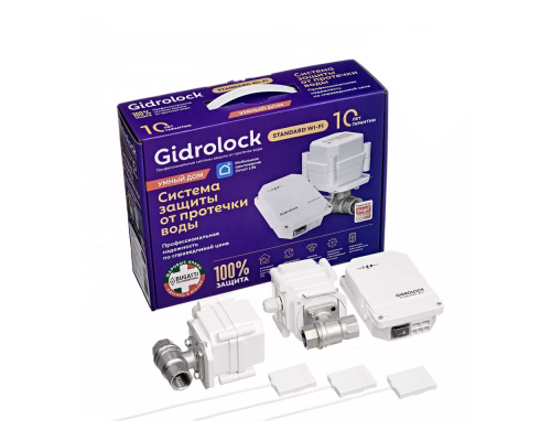 Комплект Gidrolock Standard Wi-Fi BUGATTI 1/2 32101021