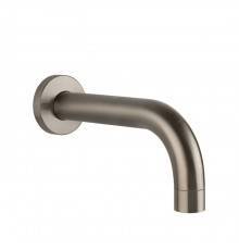 Gessi Emporio Via tortona Настенный излив для ванны длинный, комбинируемый с удаленным управлением, цвет: Finox Brushed Nickel. 38787#149
