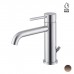 Newform X-STEEL 316 Смеситель для раковины на 1 отв.,  с донный клапаном, излив 14.5см., цвет: PVD Brushed copper bronze. 69610X.59.067