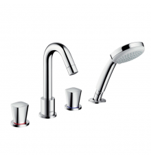 Hansgrohe Logis, Смеситель на борт ванны, на 4 отверстия, Цвет: хром. 71314000