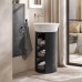 Duravit White Tulip Раковина накладная Oslash;50см, без перелива, без отв., WonderGliss, цвет: белый. 23655000701