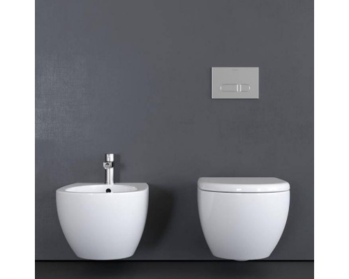Duravit Architec Унитаз подвесной 57.5х36.5см, с сиденьем микролифт, цвет: белый. 45720900A1 (257209+006969)