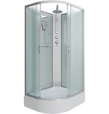 Душевая кабина Niagara Classic NG-33974-14RBKT 90х70 см, без крыши, с тропическим душем