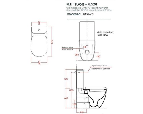 Artceram File 2.0 Унитаз напольный, 67х37хh42см, (чаша моноблока), слив универсальный, с крепежом, цвет: черный матовый. FLA001, FLC001 17 00 nero matt , FLV003 17 00 Artceram File 2.0 Унитаз напольный, 67х37хh42см, (чаша моноблока), слив универсальный, с крепежом, цвет: черный матовый. FLA001, FLC001 17 00 nero matt , FLV003 17 00
