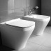 Duravit DuraStyle Биде напольное приставное 63х37см, с 1 отв под смеситель. с креплением, цвет: белый. 2283100000