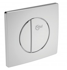 IS W3091AA Панель смыва, 2 объёма, 200х115х20 мм, хром W3091AA