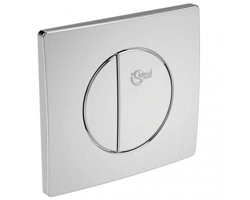 IS W3091AA Панель смыва, 2 объёма, 200х115х20 мм, хром W3091AA