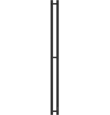 Полотенцесушитель электрический Двин X-2 plaza neo 140х80, матовый черный
