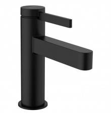 Hansgrohe Finoris Смеситель для раковины, на 1 отв., с донным клапаном, цвет: черный матовый. 76010670
