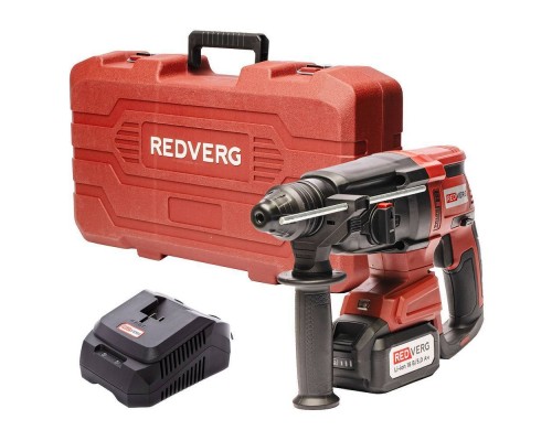 Перфоратор аккумуляторный бесщеточный REDVERG RD-RH18-24BLK/U Перфоратор аккумуляторный бесщеточный REDVERG RD-RH18-24BLK/U