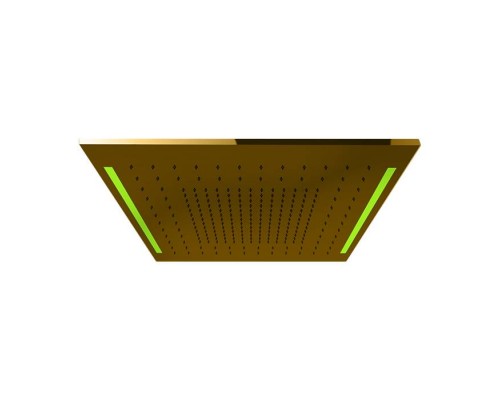 Gessi Colour Верхний душ 50х50см., потолочный, цвет: Gold PVD. 57997#246 Gessi Colour Верхний душ 50х50см., потолочный, цвет: Gold PVD. 57997#246