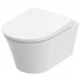 Toto GP Унитаз 54х38х33.5см., подвесной, безободковый, CeFiONtect, с сиденьем, SoftClose, петли из нерж. стали, цвет: белый. CW553Y, TC524EU