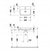 Duravit Happy D.2 Plus Раковина накладная, 50х40см., без отв., выпуск с керамической крышкой, цвет: Anthracite matt. 2360501300