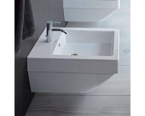 Duravit Vero Air Биде подвесное 57х37см, с 1 отв под смеситель, цвет: белый. 2274150000