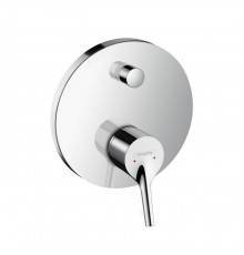 Hansgrohe Talis S, Смеситель для ванны, однорычажный, СМ, со встроенной защитной  внешняя часть, Цвет: хром. 72406000