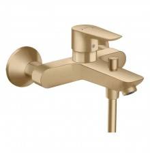 Hansgrohe Talis E Смеситель для ванны, настенный, излив: 19.4см, цвет: шлифованная бронза. 71740140