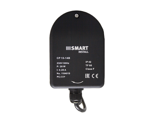 Насос циркуляционный для ГВС Smart Install CP 15-14B 85мм 28Вт 1x230В 50Гц. 110401S Насос циркуляционный для ГВС Smart Install CP 15-14B 85мм 28Вт 1x230В 50Гц. 110401S