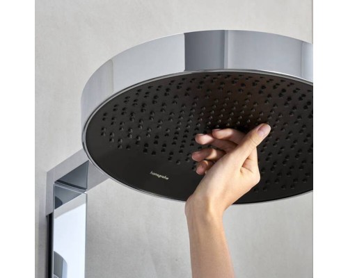 Hansgroh Rainfinity Душевая система с верхнем душем 36см., термостатическим смесителем, ручным душем и шлангом 160см., цвет: хром. 26853000 Hansgroh Rainfinity Душевая система с верхнем душем 36см., термостатическим смесителем, ручным душем и шлангом 160см., цвет: хром. 26853000