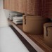Oasis Eden Композиция №4 Комплект мебели подвесная 71.2х52.5см., цвет: Walnut Carved/белый/золото.