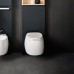 Agape Pear 2 Унитаз подвесной 38x52.8x25.5 см, сиденье с микролифтом, цвет: матовый белый. ACER0897WZP