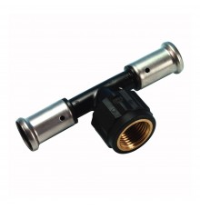 Тройник ВР, ПВДФ пресс, 32x3/4 x32, HENCO 13PK-320532