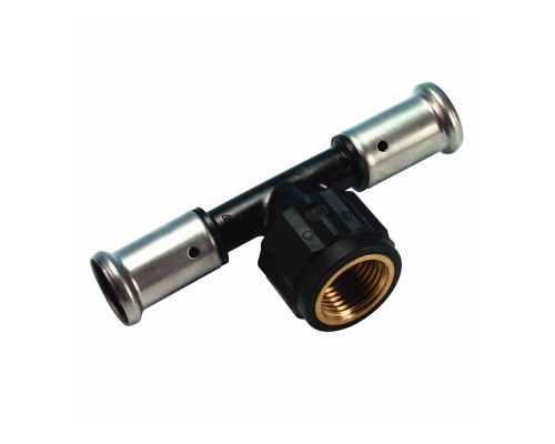 Тройник ВР, ПВДФ пресс, 32x3/4 x32, HENCO 13PK-320532