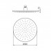 Almar Round Верхний душ Oslash;30см., настенный, круглый, латунь, цвет: Gun Metal Brushed PVD. E044040.GM