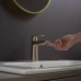 Hansgrohe Talis E Смеситель для раковины, 1 отв., без донного клапана, цвет: шлифованная бронза. 71712140