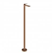 Gessi Ventaglio Внешняя часть напольного смесителя для раковины, цвет: Copper Brushed PVD. 72095#708