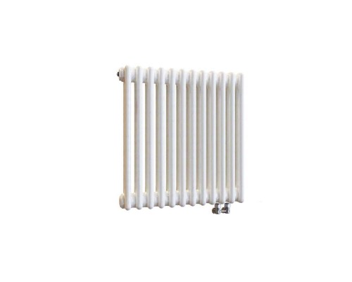 Трубчатый радиатор Arbonia 3050V, 12 секций, нижнее подключение(с вентилем), без накладок 3050V/12 RAL 9016