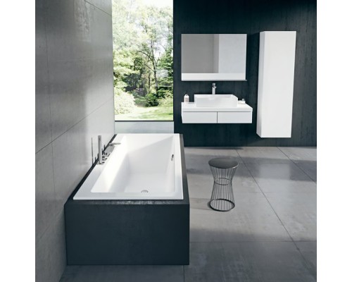 Ravak Formy 01 Slim Ванна 170х75см, встраиваемая, цвет: белый. C691300000