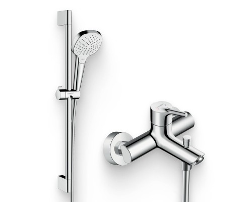 Душевой комплект Смеситель Hansgrohe Talis S 72400000 + Гарнитур Croma Select E Vario 26582400 Душевой комплект Смеситель Hansgrohe Talis S 72400000 + Гарнитур Croma Select E Vario 26582400