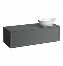 Laufen New Classic Тумба с раковиной, DX, 118х45х35см, 1 ящик, подвесная, цвет: серый. 8.1285.2.400.112.1,  4.0608.2.085.627.1