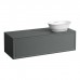 Laufen New Classic Тумба с раковиной, DX, 118х45х35см, 1 ящик, подвесная, цвет: серый. 8.1285.2.400.112.1,  4.0608.2.085.627.1