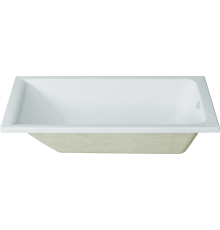 Акриловая ванна 1ACReal Тори 150x70 см, с каркасом
