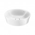 Duravit White Tulip Раковина накладная Oslash;50см, без перелива, без отв., WonderGliss, цвет: белый. 23655000701