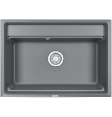 Мойка кухонная Granula Kitchen Space 7301, алюминиум