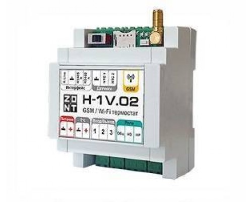 Отопительный GSM\ WIFI контроллер на DIN рейку Отопительный GSM\ WIFI контроллер на DIN рейку