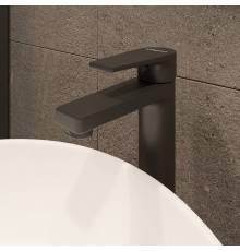 Смеситель для раковины STWORKI Берген S21020BK черный