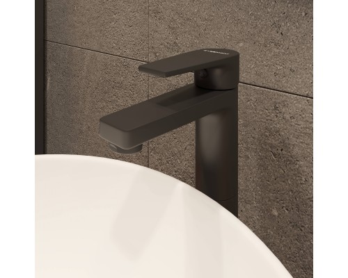 Смеситель для раковины STWORKI Берген S21020BK черный