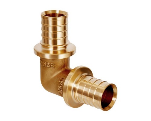 Угольник прямой равнопроходный Hoobs Ø32х4,4. HB-PEXLS-324432