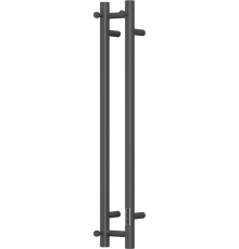 Полотенцесушитель электрический Bauedge Stella R 8х80, черный матовый