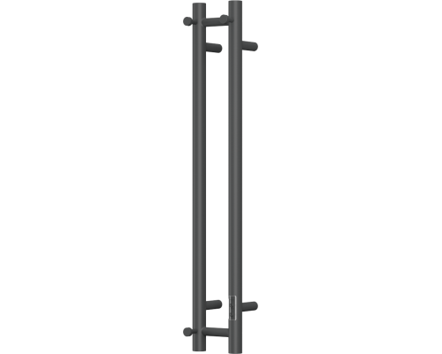 Полотенцесушитель электрический Bauedge Stella R 8х80, черный матовый