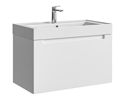 Ванкувертумба под умывальник, цвет белый, VAN01081, ТМ «AQWELLA» VAN01081