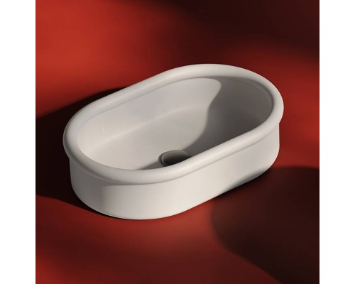 Artceram Brera Раковина 60х40х15см., накладная, без отв., цвет: белый глянцевый. BRL003 01 00