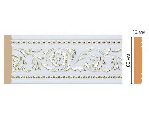 Молдинг DECOMASTER 150-54А ДМ (80*12*2400 мм) Молдинг DECOMASTER 150-54А ДМ (80*12*2400 мм)