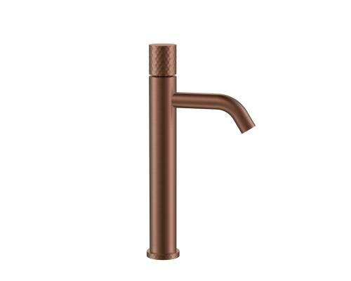 Смеситель для раковины Boheme Stick 122-BRB brushed bronze diamond